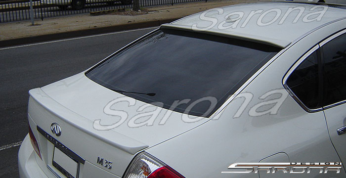 Custom Infiniti M45 Roof Wing  Sedan (2006 - 2010) - $295.00 (Manufacturer Sarona, Part #IF-005-RW)